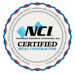 NCI Certified HVAC Contractor logo