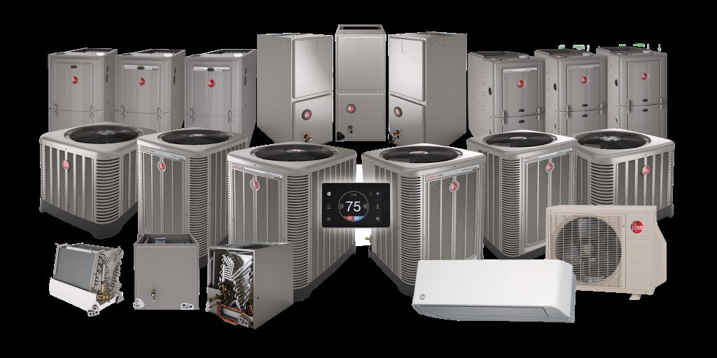 Rheem residential product lineup