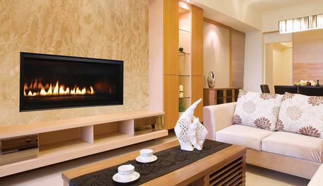 drl3000-01 Fireplace in house