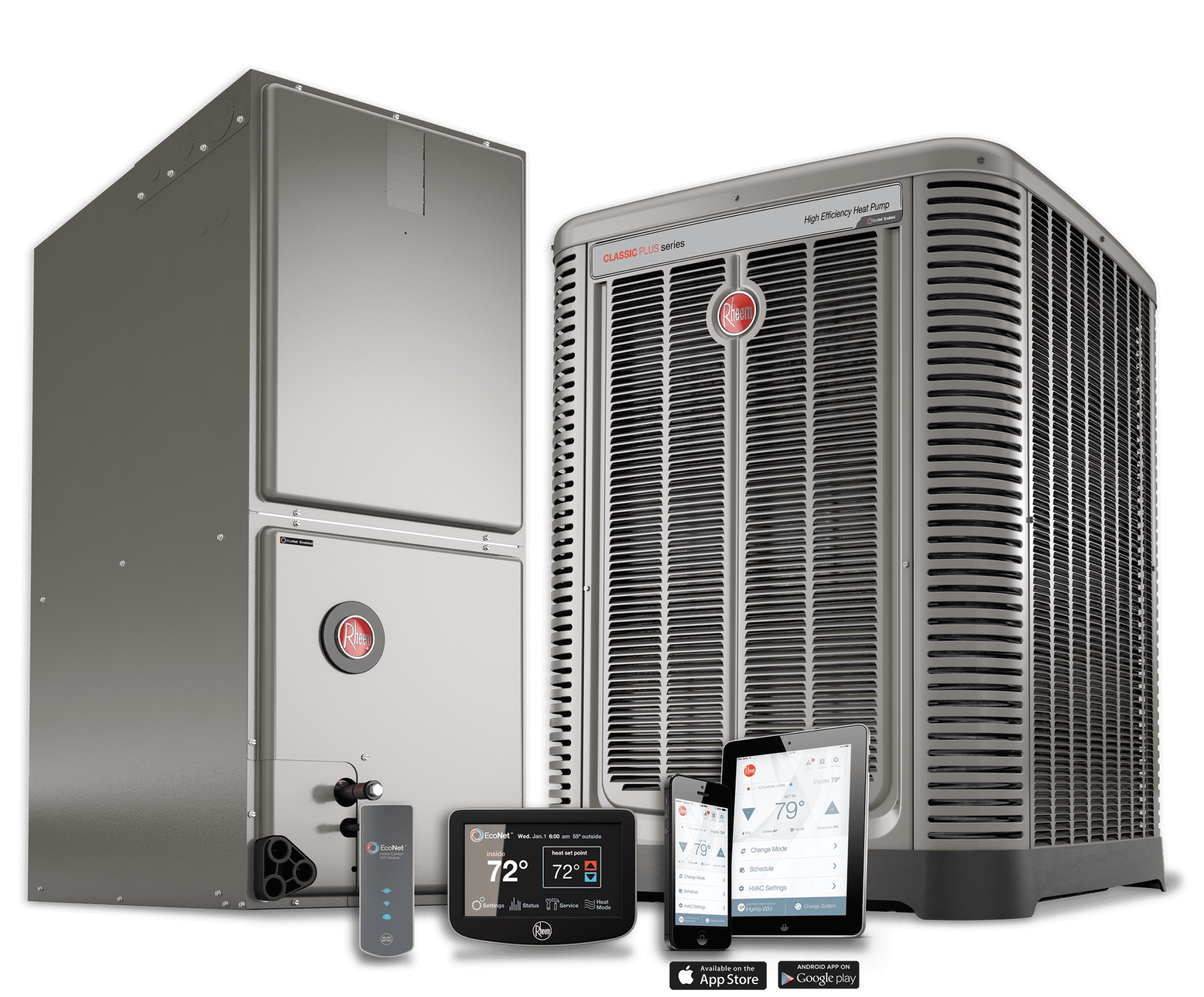 Rheem product lineup